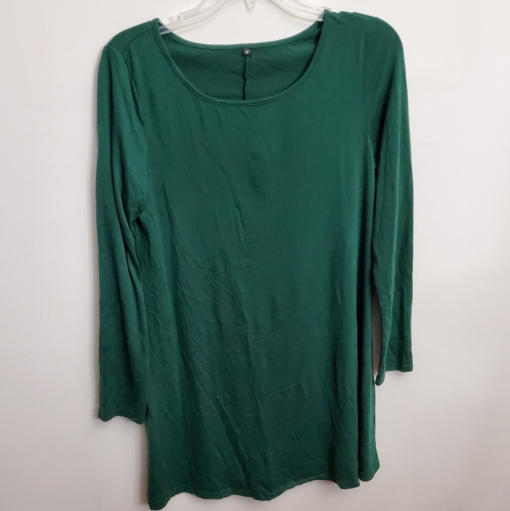 Green Flowy Dress